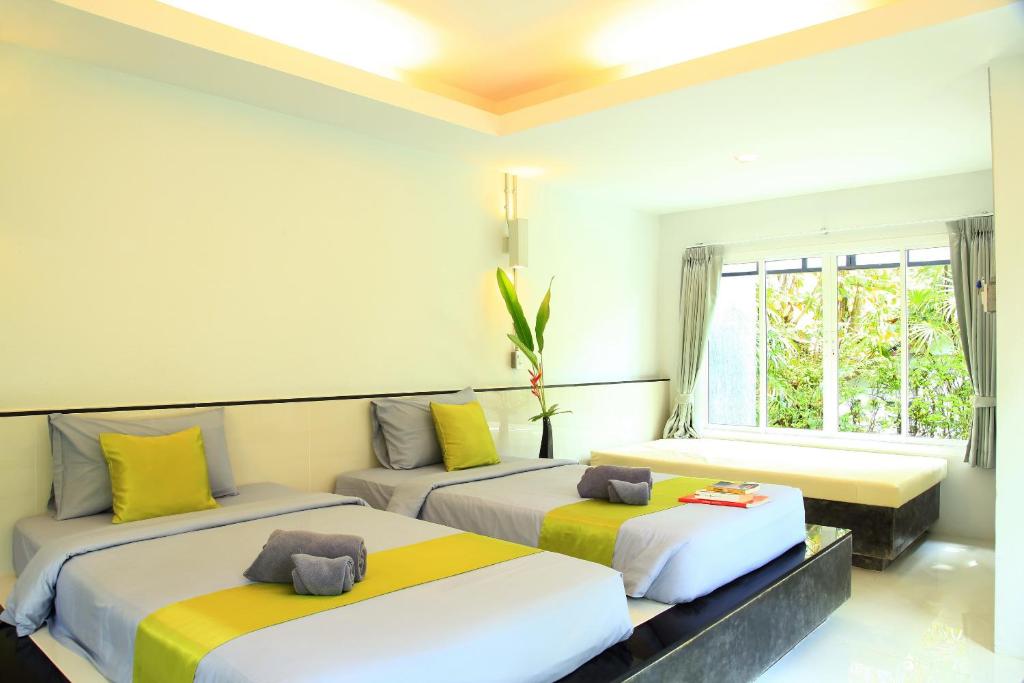 Двухместный (Двухместный номер Делюкс с 1 кроватью) курортного отеля Aonang Paradise Resort Krabi, Краби