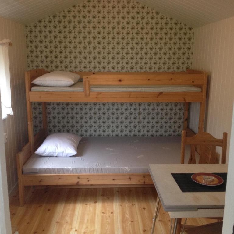 Трехместный (Бюджетный трехместный номер) парк-отеля Hammerstad Camping, Сволваер