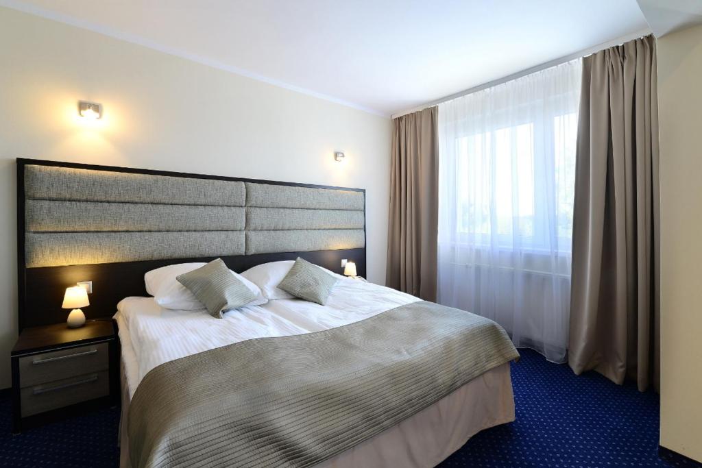 Двухместный (Номер Делюкс с кроватью размера «queen-size») отеля Hotel IKAR, Быдгощ