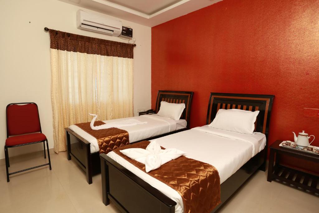 Двухместный (Представительский двухместный номер с 1 кроватью или 2 отдельными кроватями) отеля Karuna Regent, Ченнаи