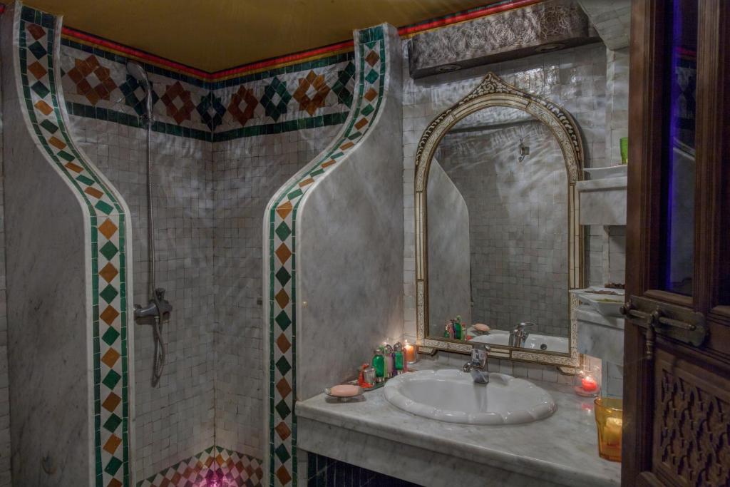 Двухместный (Двухместный номер с 1 кроватью Lalla Fatma), Riad La Maison Verte