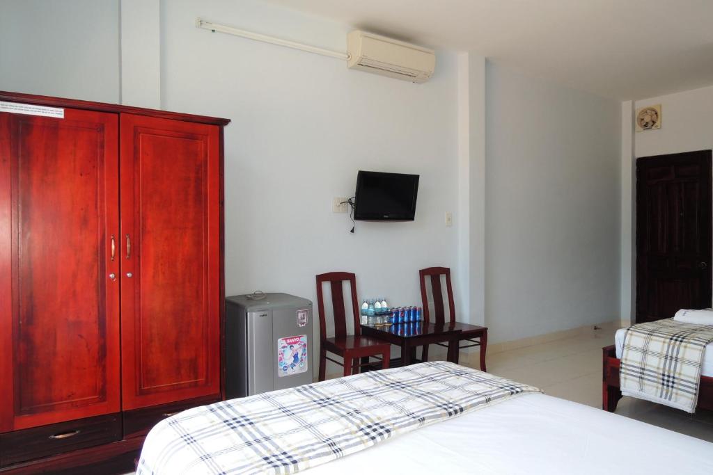 Двухместный (Двухместный номер с 2 отдельными кроватями) отеля Quang Nhat Hotel, Нячанг