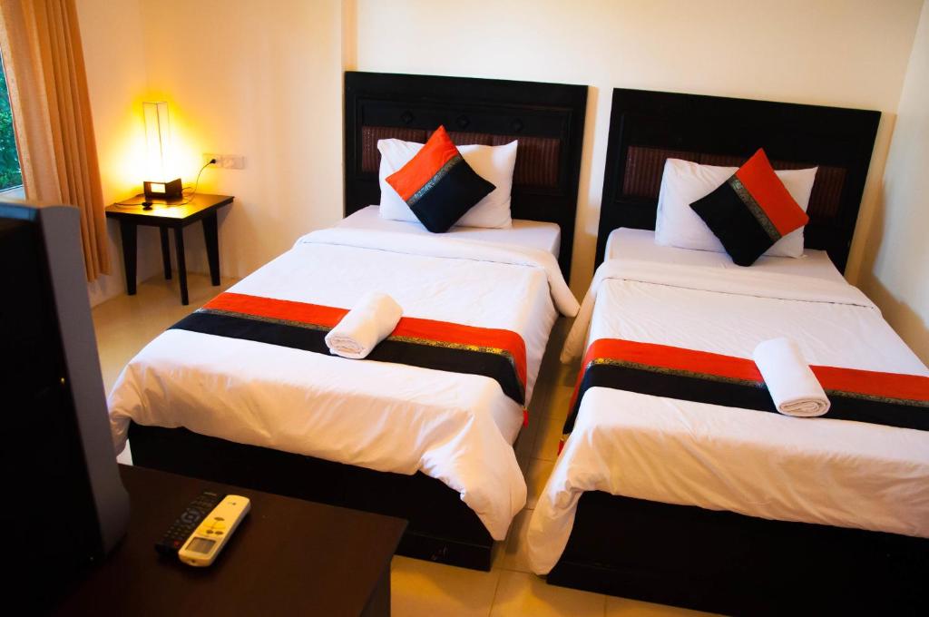 Двухместный (Стандартный двухместный номер с 2 отдельными кроватями) отеля Pova Residence and Boutiques Resort, Чонбури