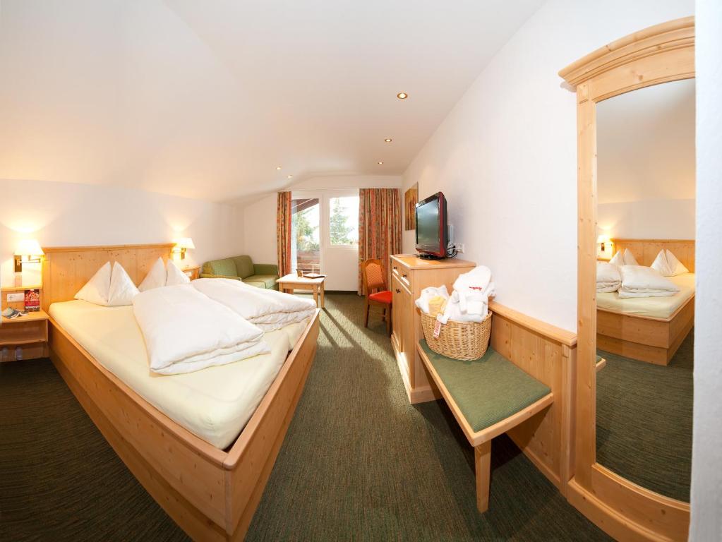 Двухместный (Двухместный номер «Комфорт» с 1 кроватью) отеля Schi- und Wanderhotel Berghof, Бад-Клайнкирхайм