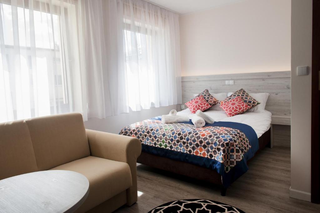 Двухместный (Большой двухместный номер с 1 кроватью) отеля Villa Andalucia SPA & Leisure, Цехоцинек