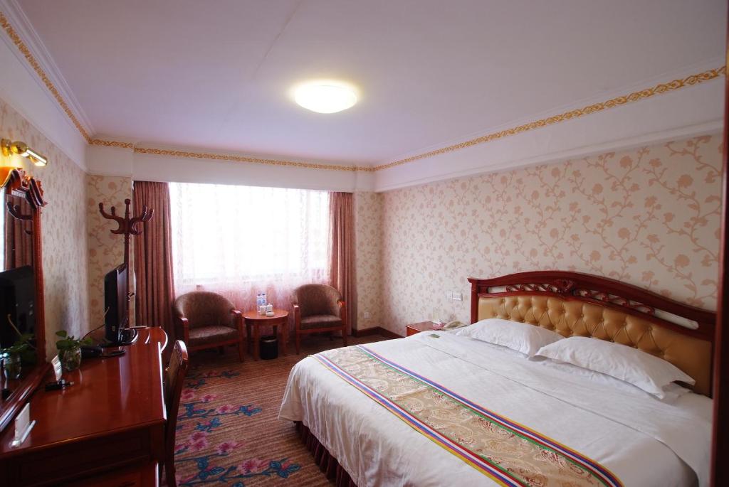 Двухместный (Двухместный номер Делюкс с 1 кроватью), Yanbian Baishan Hotel