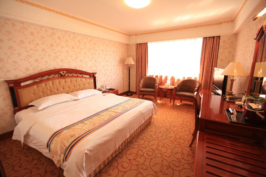 Двухместный (Двухместный номер Делюкс с 1 кроватью) отеля Yanbian Baishan Hotel, Яньцзи
