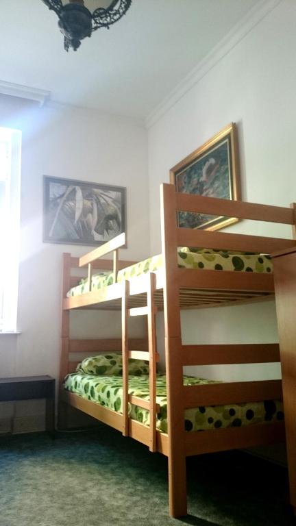 Четырехместный (Четырехместный номер с общей ванной комнатой) хостела Sun Hostel, Белград