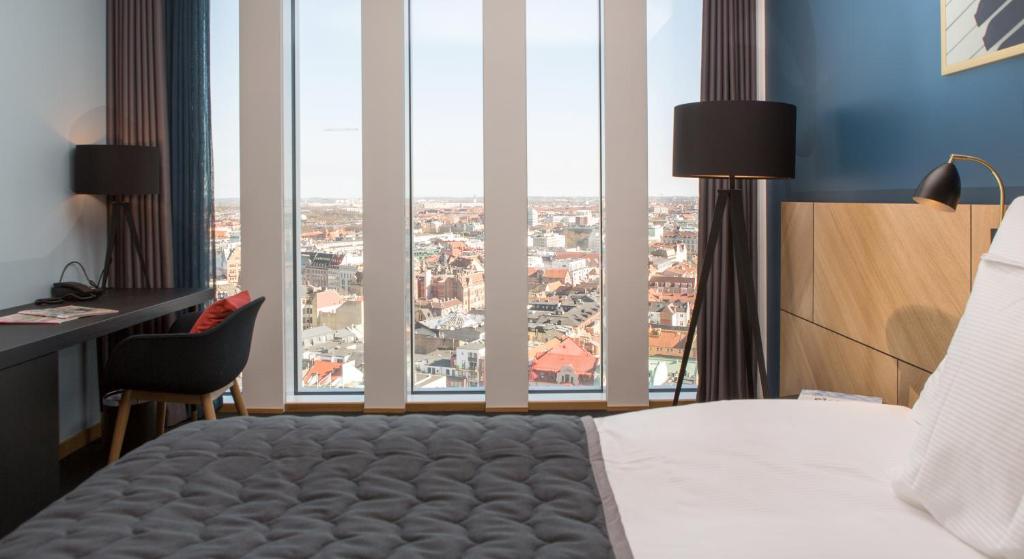 Двухместный (Двухместный номер с 1 кроватью или 2 отдельными кроватями - Подходит для гостей с ограниченными физическими возможностями) отеля Clarion Hotel & Congress Malmö Live, Мальме