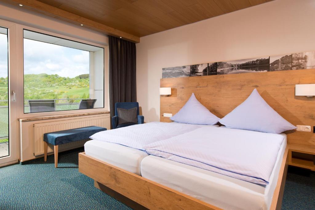 Двухместный (Двухместный номер с 1 кроватью и панорамным видом), Seehotel am Stausee