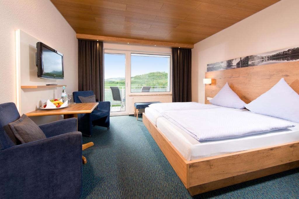 Двухместный (Двухместный номер с 1 кроватью и панорамным видом), Seehotel am Stausee