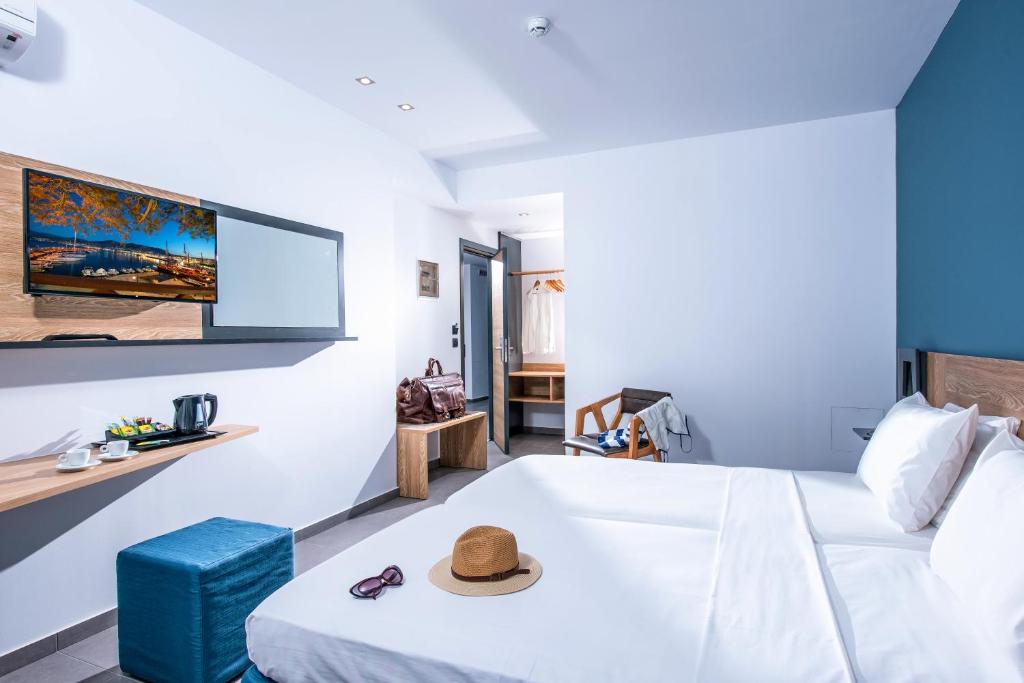 Двухместный (Специальное предложение - Двухместный номер с 1 кроватью или 2 отдельными кроватями) отеля Infinity Blue Boutique Hotel & Spa, Херсониссос