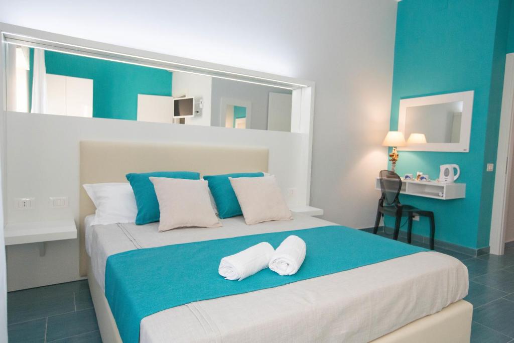 Двухместный (Двухместный номер с 1 кроватью и собственной ванной комнатой) отеля B&b Olas Del Mar, Чефалу