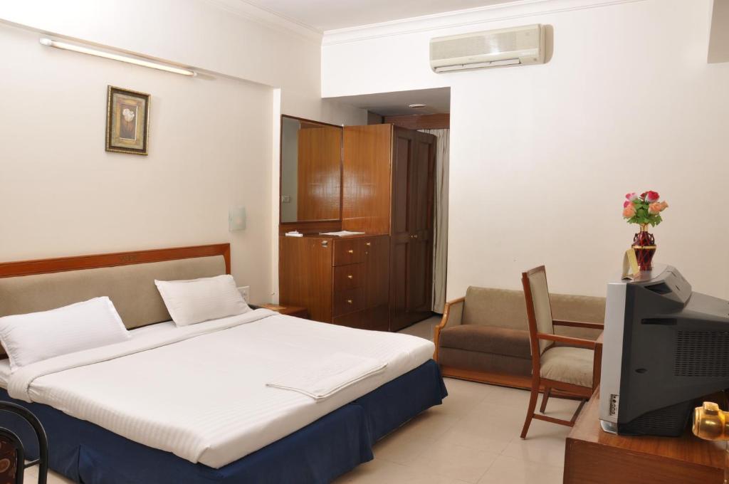 Двухместный (Стандартный двухместный номер с 1 кроватью) отеля Hotel Sitara Residency, Хайдарабад