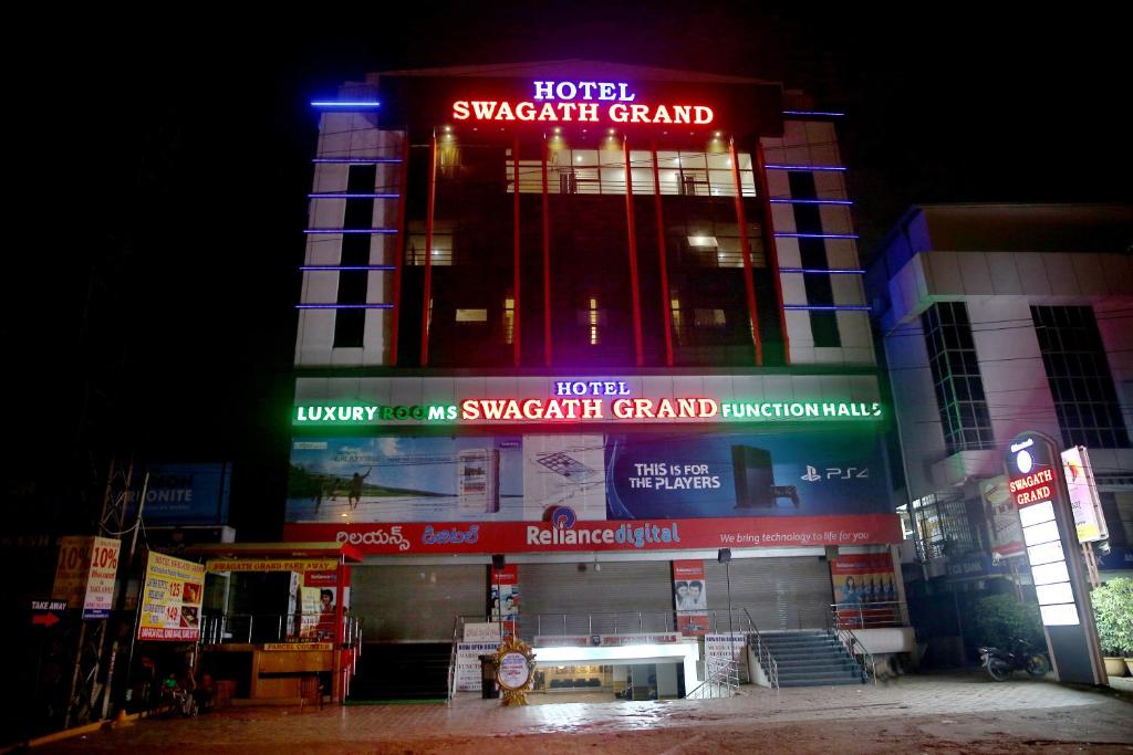 Отель Hotel Swagath Grand A.S. Rao Nagar, Хайдарабад