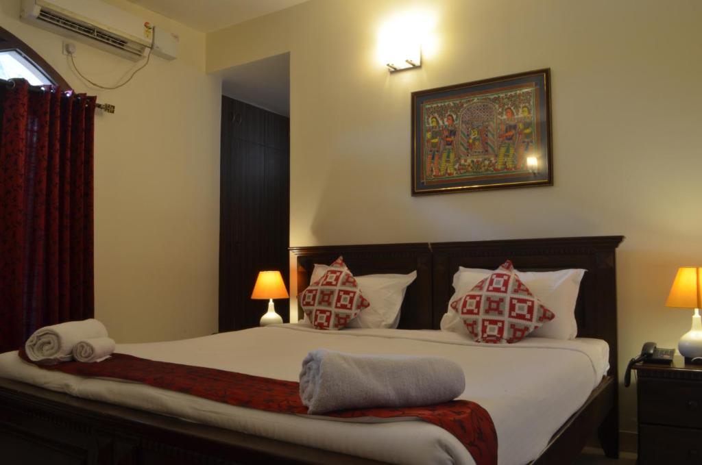 Двухместный (Двухместный номер Делюкс с 1 кроватью) отеля Luxtay Suites, Бангалор