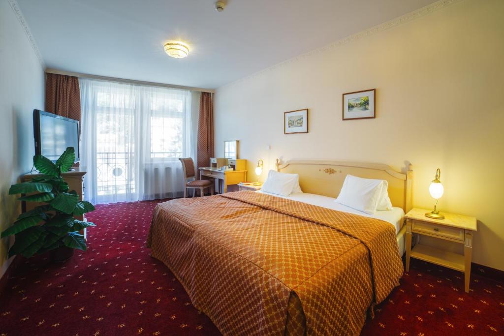 Двухместный (Стандартный двухместный номер с 1 кроватью или 2 отдельными кроватями) отеля Interhotel Central, Карловы Вары