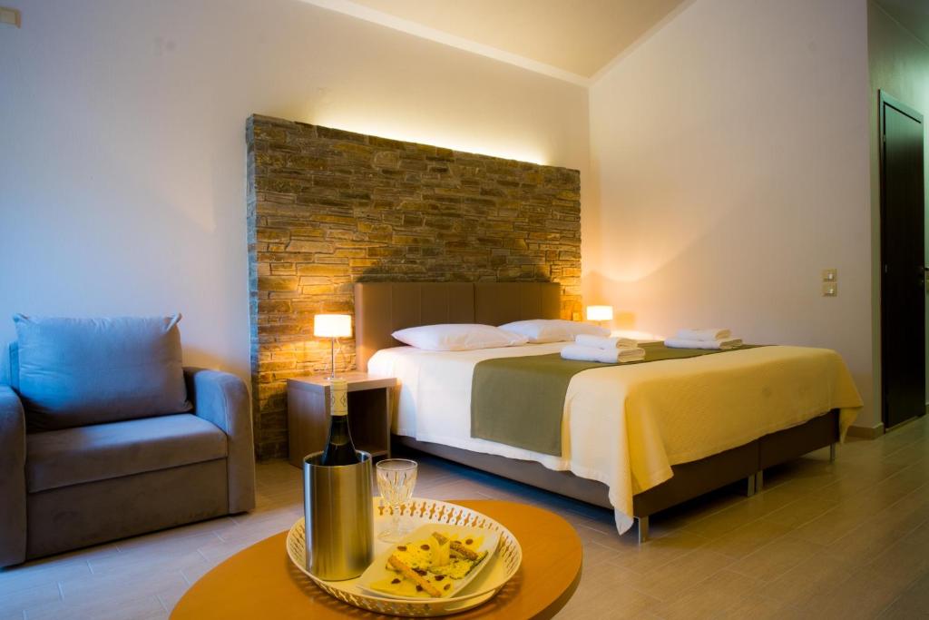 Двухместный (Двухместный номер с 1 кроватью и верандой, вид на горы - Подходит для гостей с ограниченными физическими возможностями) отеля Bebis Hotel, Коккино-Неро
