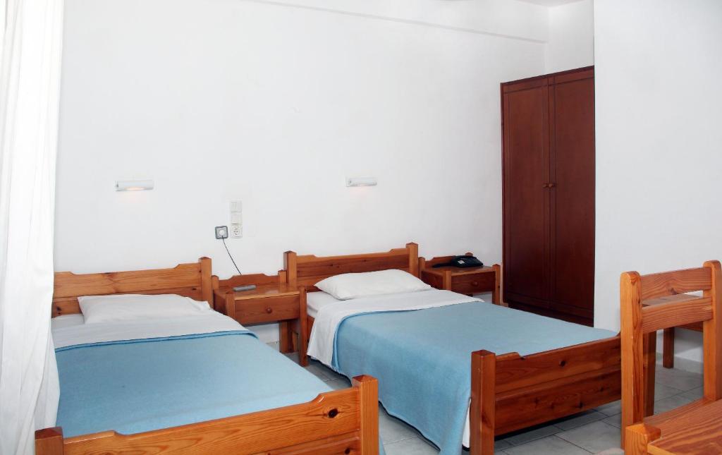 Двухместный (Двухместный номер с 2 отдельными кроватями и завтраком) апарт-отеля Hotel Thisvi, Сталис