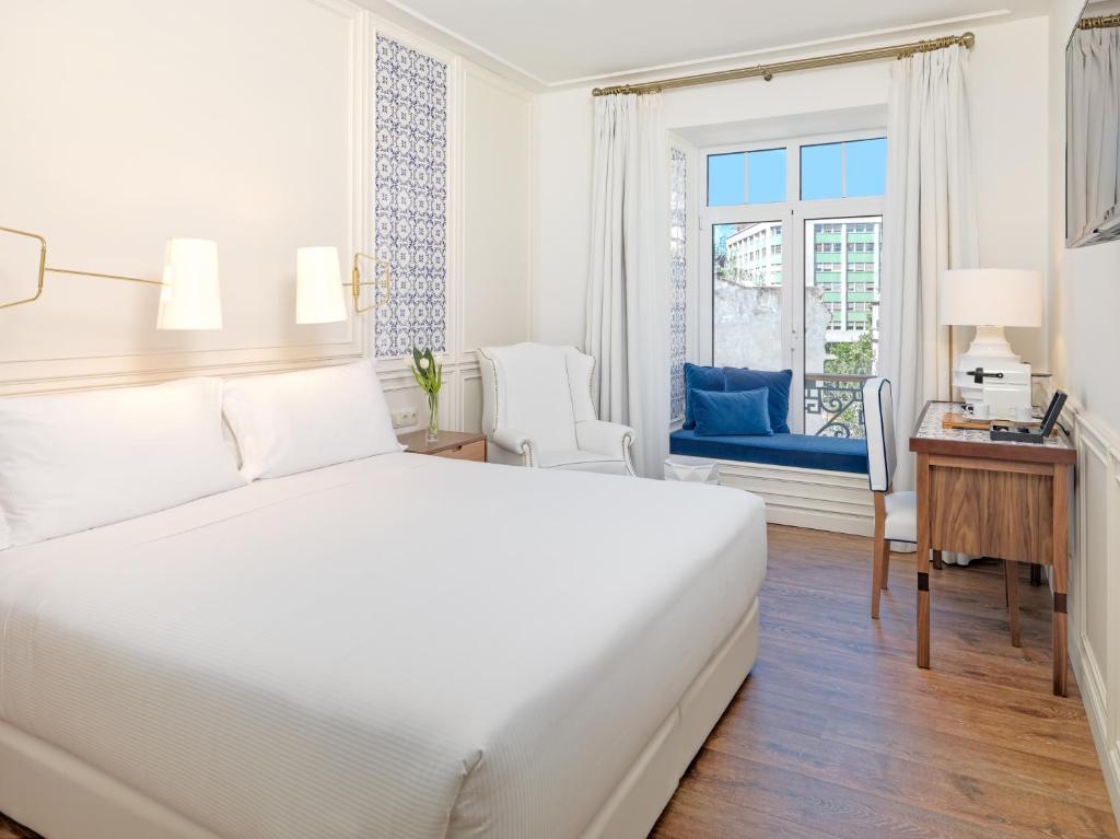 Двухместный (Стандартный двухместный номер с 1 кроватью или 2 отдельными кроватями) отеля H10 Duque de Loule, Лиссабон