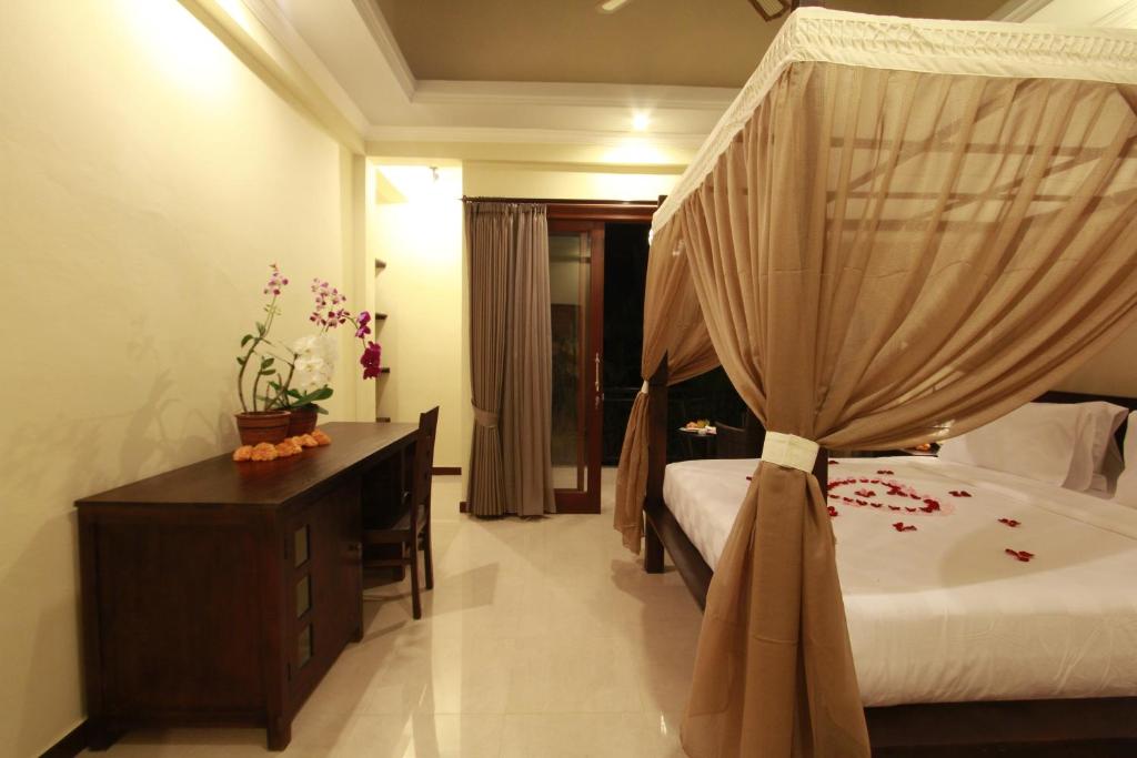 Двухместный (Номер Делюкс с видом на бассейн), Pekak Mangku Guest House