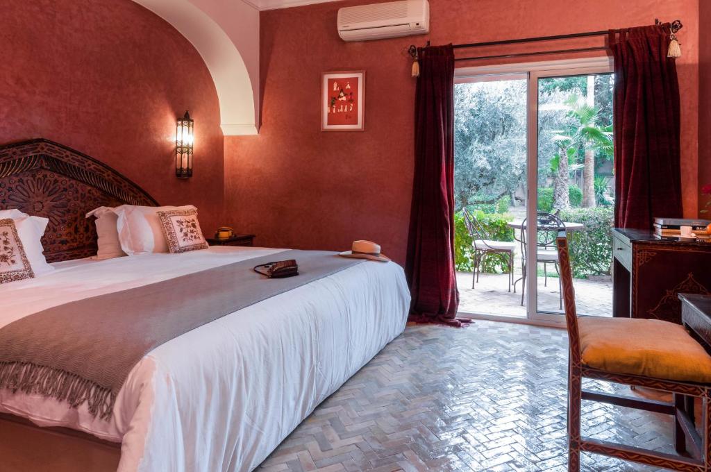 Двухместный (Улучшенный двухместный номер с 1 кроватью) отеля Villa Des 3 Golfs, Марракеш