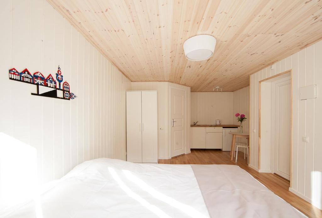 Двухместный (Двухместный номер с 1 кроватью или 2 отдельными кроватями и террасой) гостевого дома Pervalkos vetrunges, Неринга