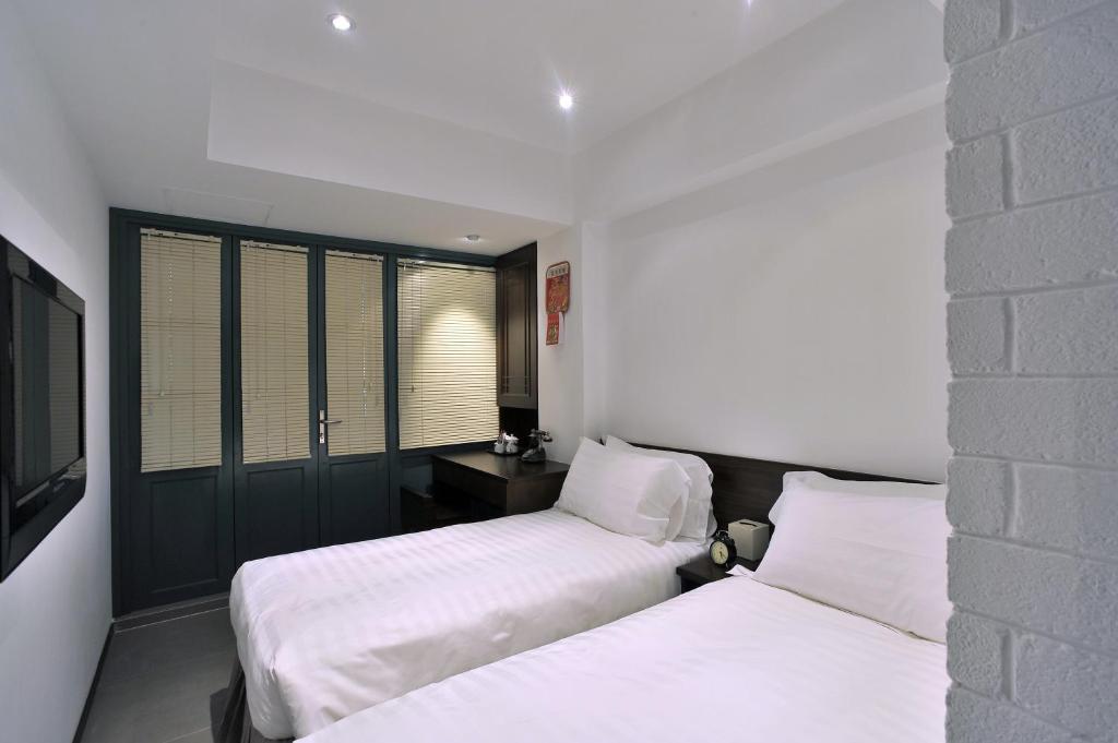 Двухместный (Улучшенный двухместный номер с 2 отдельными кроватями) отеля Mingle by The Park, Гонконг (город)