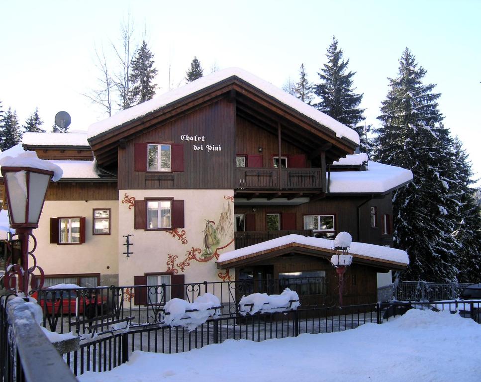 Апартаменты (Апартаменты с 2 спальнями), Chalet dei Pini