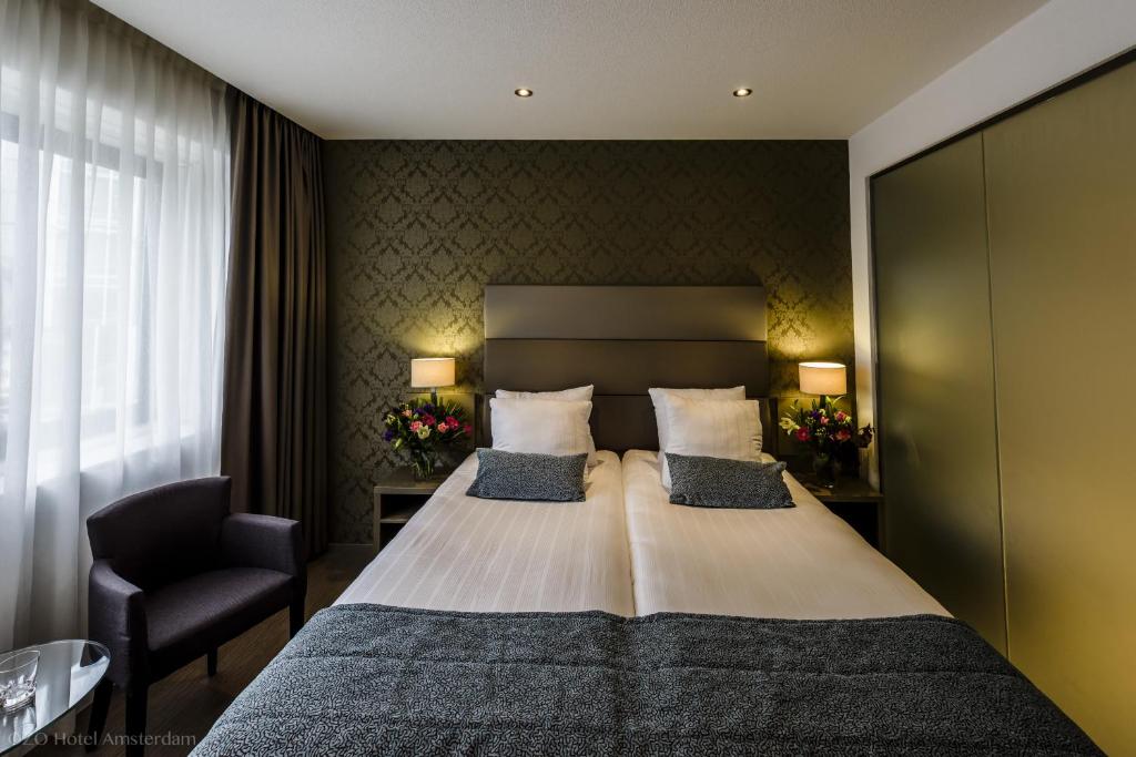 Двухместный (Двухместный номер с 2 отдельными кроватями) отеля Ozo Hotel, Амстердам