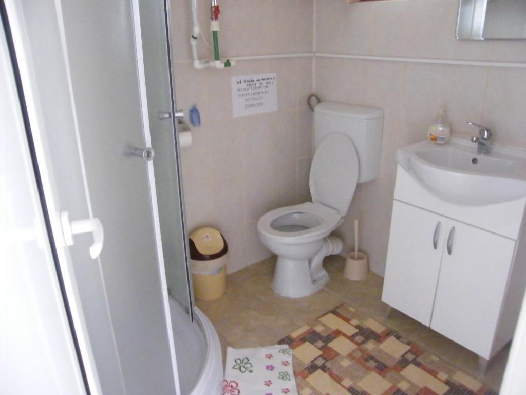 Двухместный (Двухместный номер с 2 отдельными кроватями и собственной ванной комнатой) загородного отеля Pensiunea Casa Filoxenia, Хорезу