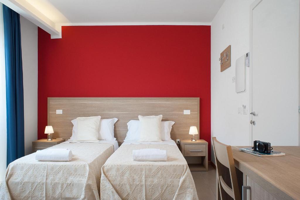 Двухместный (Двухместный номер с 1 кроватью или 2 отдельными кроватями) отеля Hotel Villa Sveva, Кальяри