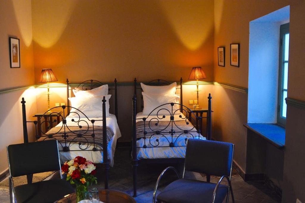 Двухместный (Стандартный двухместный номер с 2 отдельными кроватями) гостевого дома Hotel L'Iglesia, Эль-Джадида