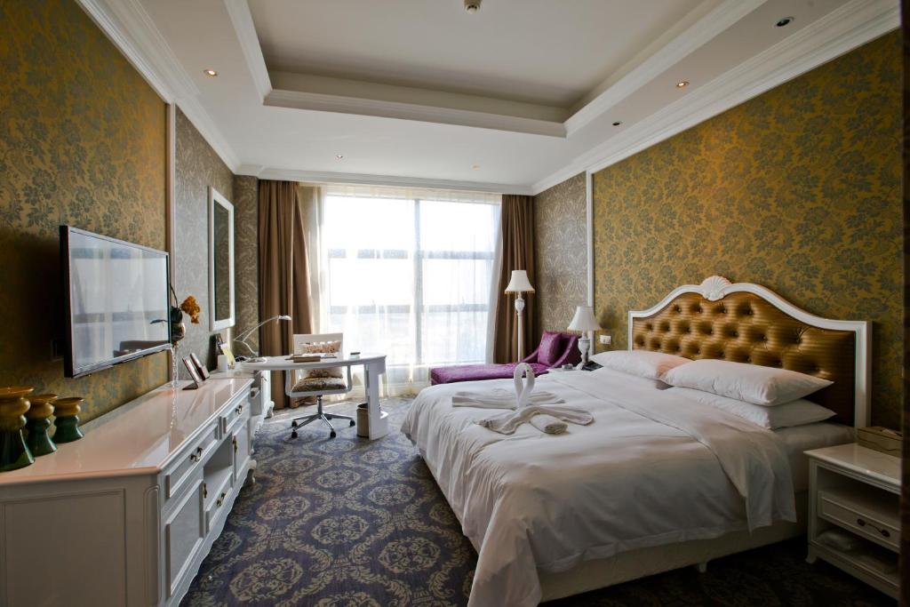 Двухместный (Двухместный номер Делюкс с 1 кроватью) отеля Huachen International Hotel, Чунцин