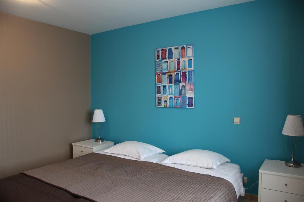 Двухместный (Стандартный двухместный номер с 1 кроватью или 2 отдельными кроватями) мотеля Relais Charlemagne Sca, Вервье