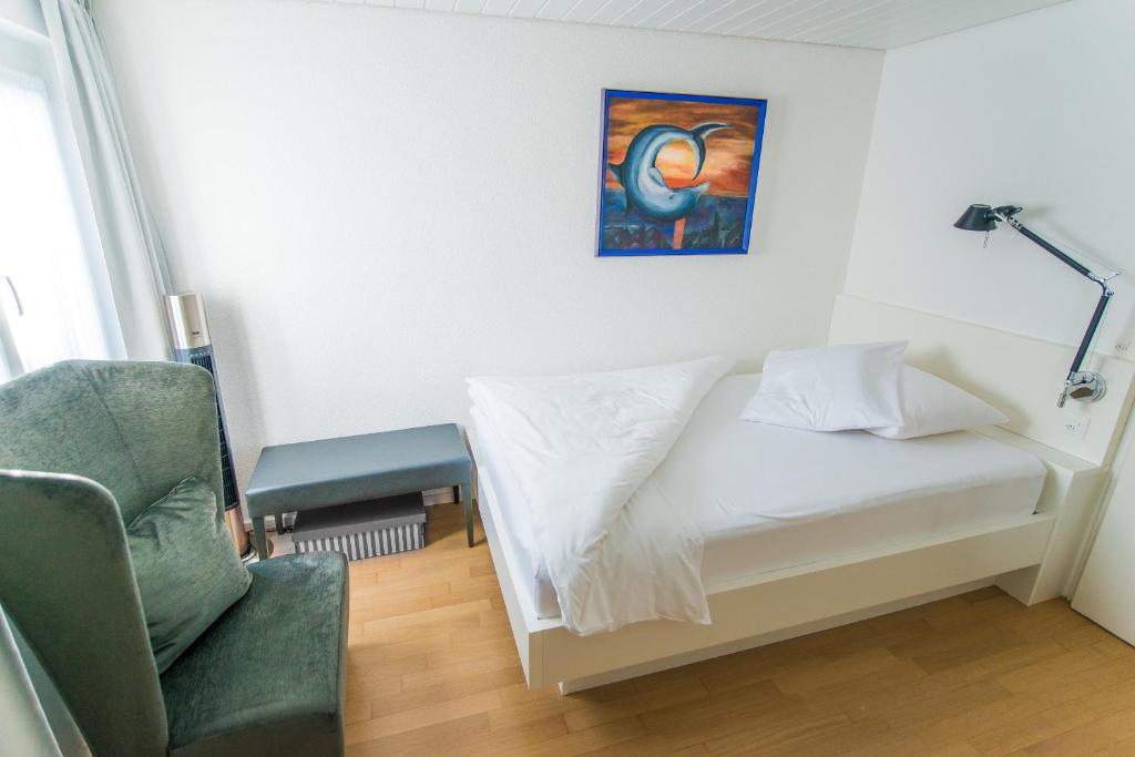 Двухместный (Небольшой двухместный номер с 1 кроватью) отеля Waldhotel Hohberg, Шаффхаузен
