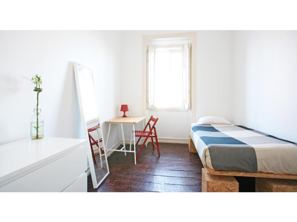 Одноместный (Одноместный номер с общей ванной комнатой) гостевого дома Friendly Hills Bairro Alto, Лиссабон
