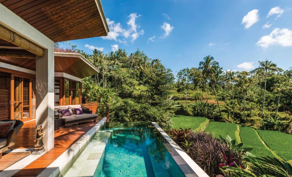 Вилла (Вилла с 2 спальнями с видом на реку), Four Seasons Resort Bali at Sayan