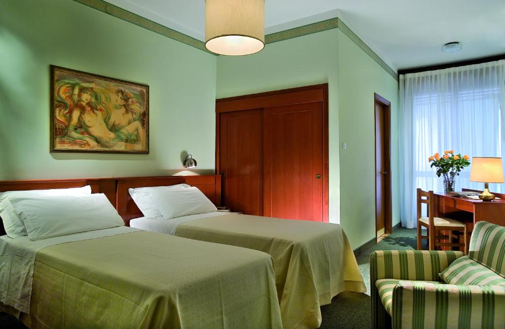 Двухместный (Двухместный номер с 1 кроватью или 2 отдельными кроватями) отеля Hotel Terme Bologna, Абано-Терме