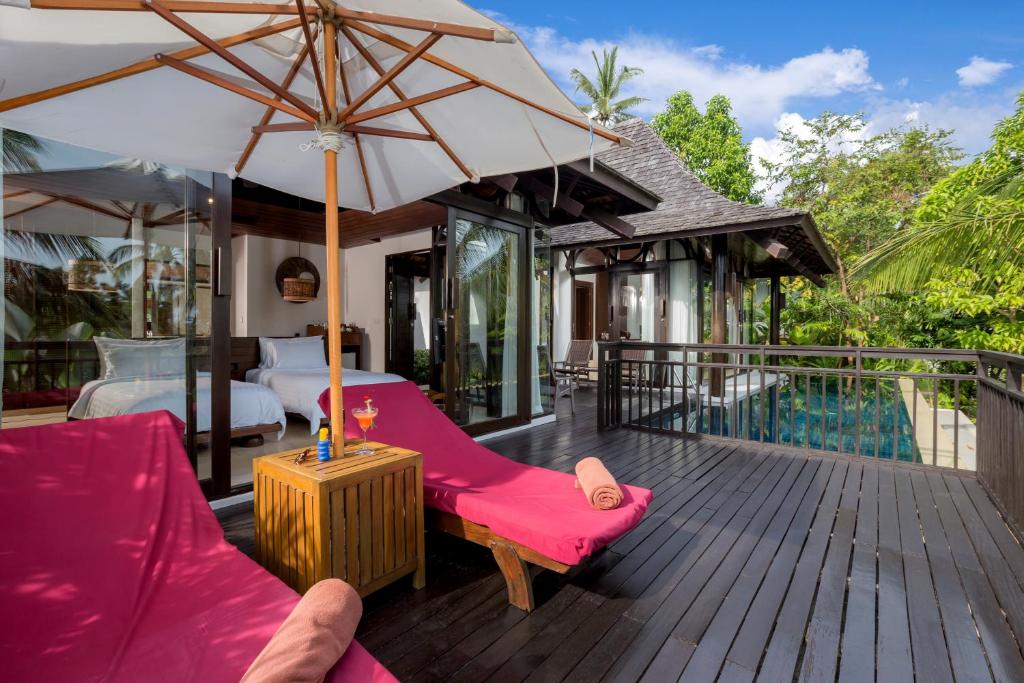 Двухместный (Вилла с 2 спальнями и собственным бассейном), The Vijitt Resort Phuket