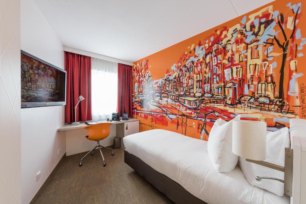 Одноместный (Одноместный номер) отеля WestCord Art Hotel Amsterdam 3 stars, Амстердам