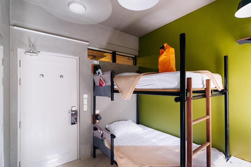 Двухместный (Отдельный двухместный номер с двухъярусной кроватью) хостела Spin Designer Hostel - El Nido, Эль Нидо