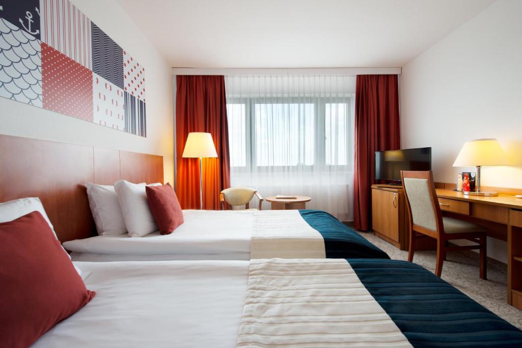 Двухместный (Стандартный двухместный номер с 2 отдельными кроватями) отеля Mercure Gdynia Centrum, Гдыня