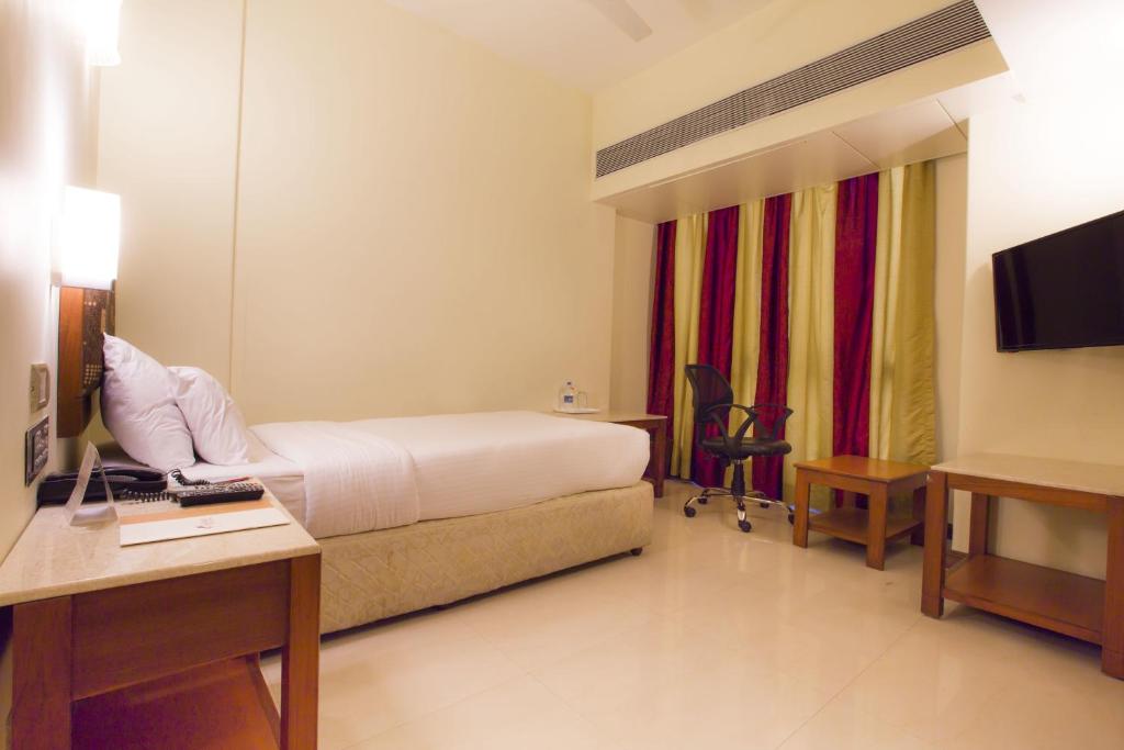 Одноместный (Одноместный номер Делюкс) отеля Hotel Airport International, Мумбай