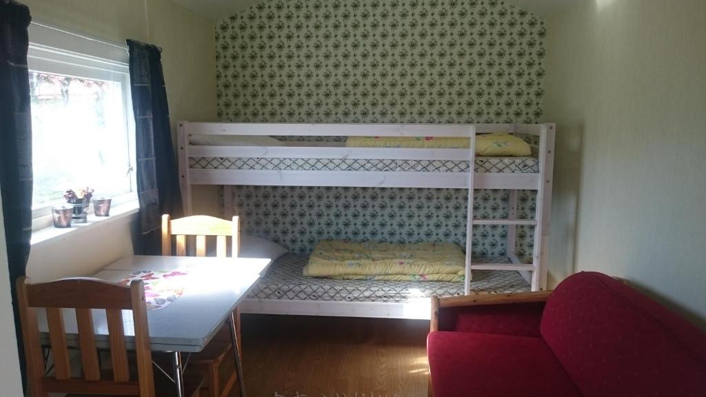 Двухместный (Бюджетный двухместный номер с 2 отдельными кроватями) парк-отеля Hammerstad Camping, Сволваер