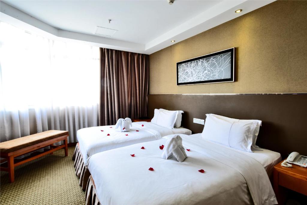 Двухместный (Insail Twin Room with City View), Yingshang Hotel - Guangzhou Liying Branch