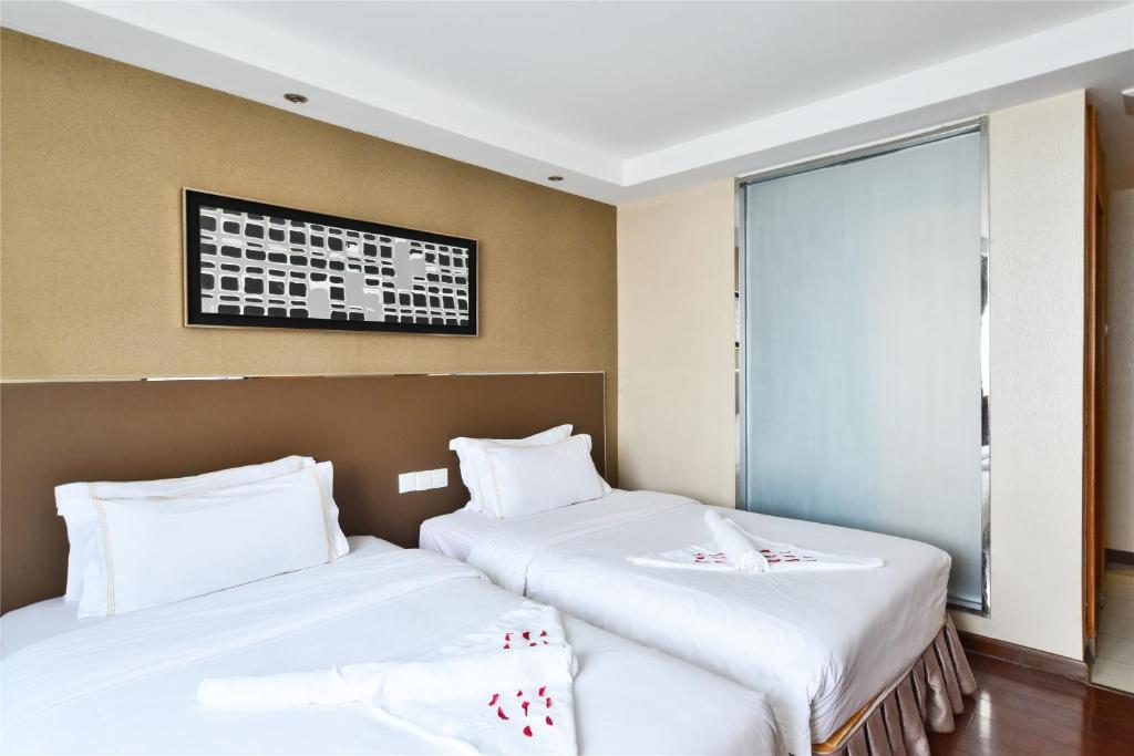 Двухместный (Business Twin Room (Main force)), Yingshang Hotel - Guangzhou Liying Branch