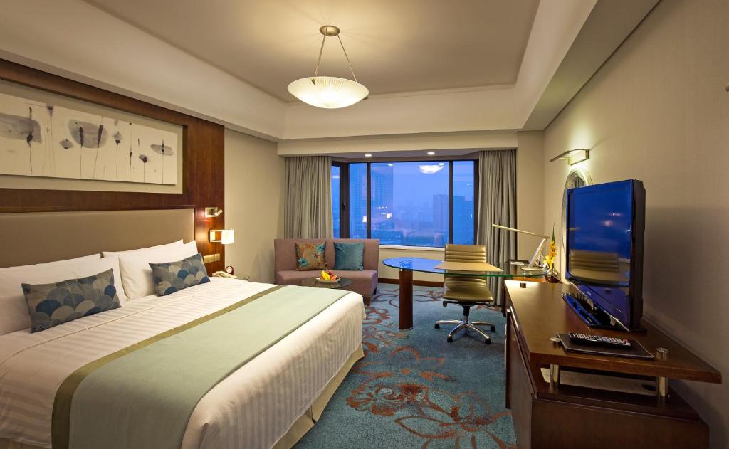 Двухместный (Deluxe King Room - City Wing), Shangri-La Hotel, Qingdao