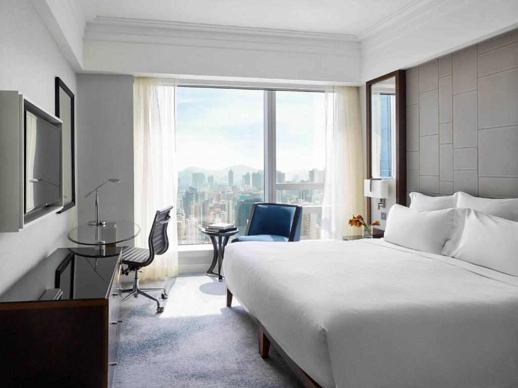 Двухместный (Двухместный номер Делюкс Плюс с 1 кроватью или 2 отдельными кроватями) отеля Cordis, Hong Kong, Гонконг (город)