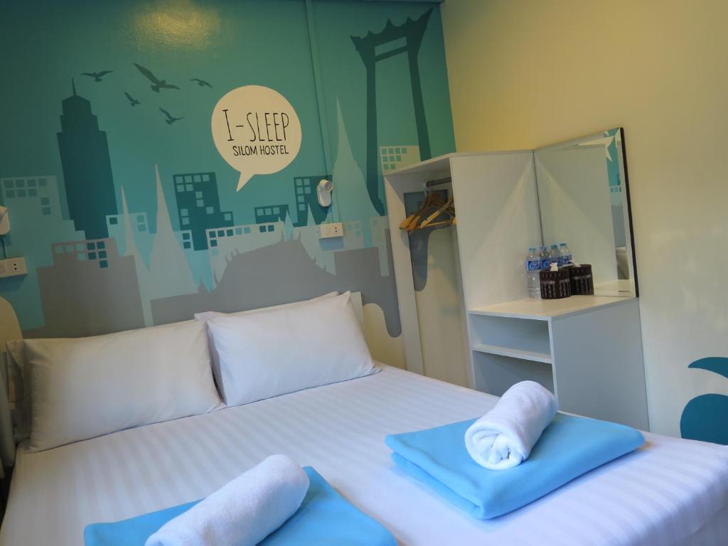 Двухместный (Двухместный номер Делюкс с 1 кроватью), I-Sleep Silom Hostel